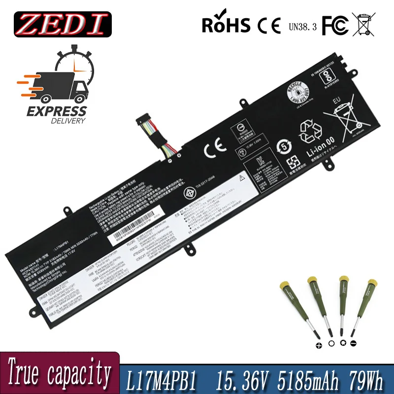 ZEDI NewL17M4PB1 L17C4PB1 Аккумулятор для ноутбука Lenovo IdeaPad 720S-15IKB V730-1515IKB V730-15-IFI V730-15-ISE Series