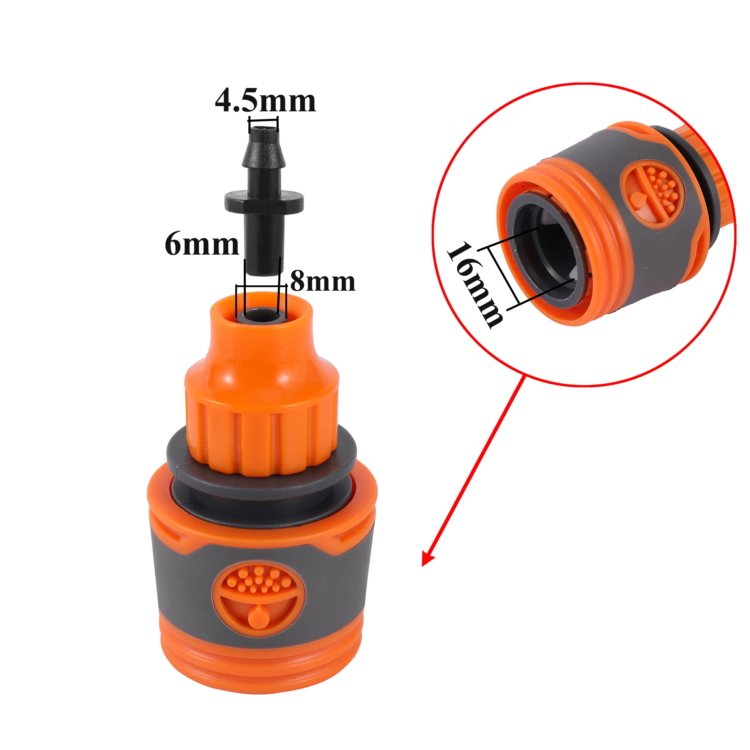 

Быстроразъемный соединитель для садового шланга Talk-Satisfied 16/20 мм