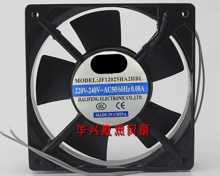 

Original new 100% working JF12025HA2HBL 220V-240V 0.08A 12cm 12025 ball axial flow cooling fan