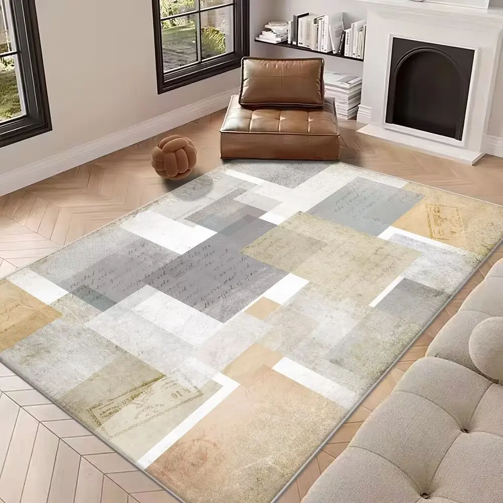 Современный абстрактный ковёр из полиэстера