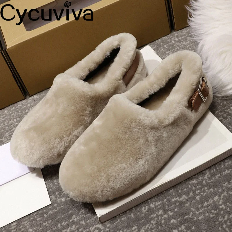 

Туфли женские шерстяные на плоской подошве, повседневные туфли-Лоферы без застежки, круглый носок, праздничная уличная одежда, розовые туфли для отдыха