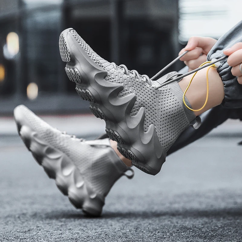 2022 Running Men Brand Casual Men's Vulcanize Shoes Designer High Quality Walking Comfortable Men Sneakers Shoes Plus Size 39-46