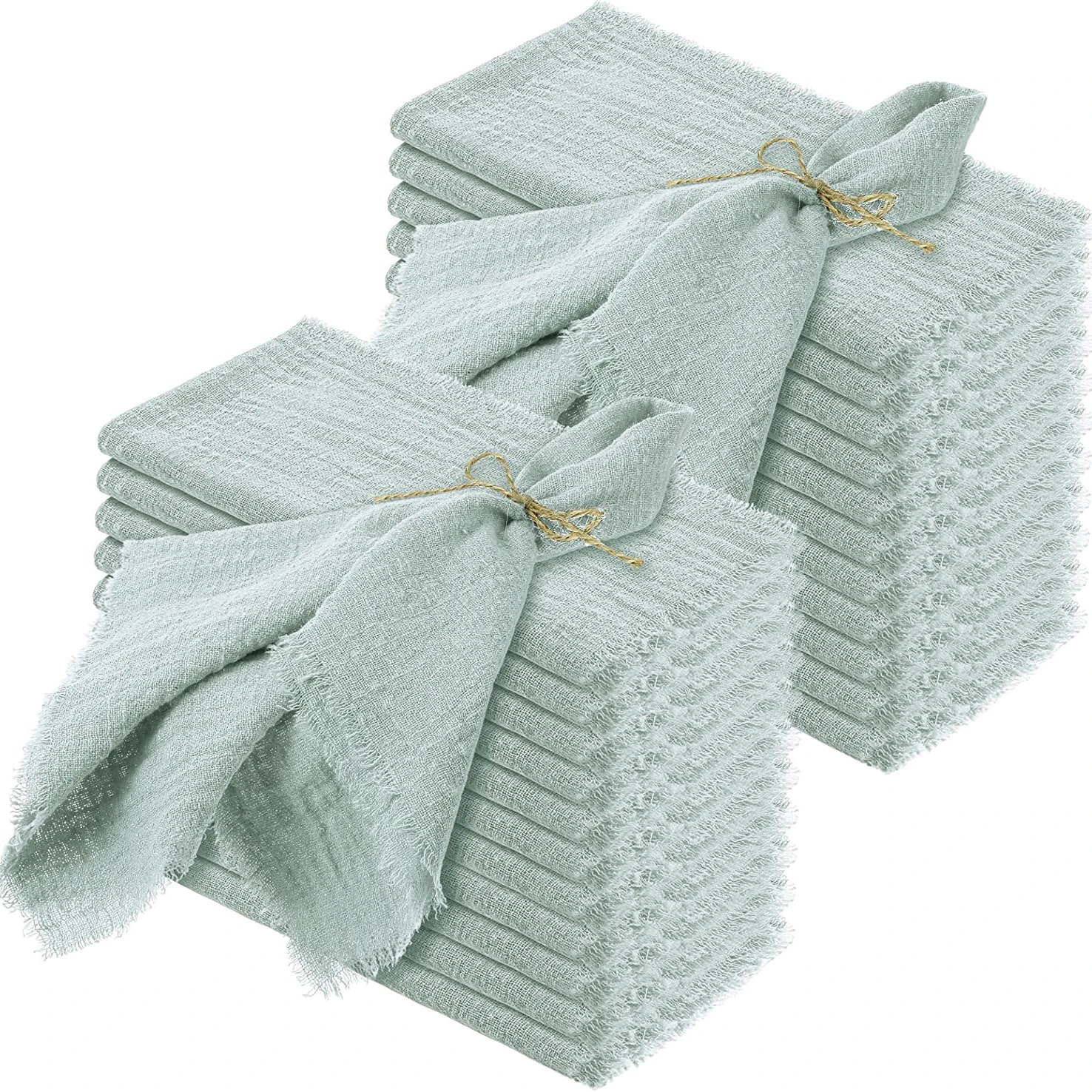Wedding Party Christmas Table Decor Retro Burrs Napkins