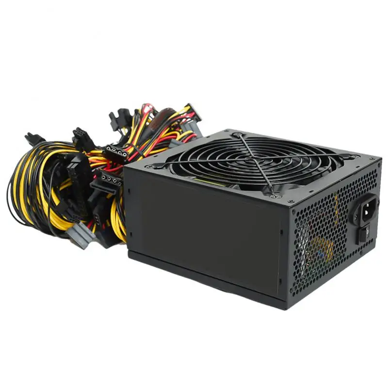 

2000W 2400W 2600W 95 plus Mining Power BTC Asic ATX Mining Power Supply ETH Bitcoin mining PSU PC Power Supply Mining Rig 8 GPU