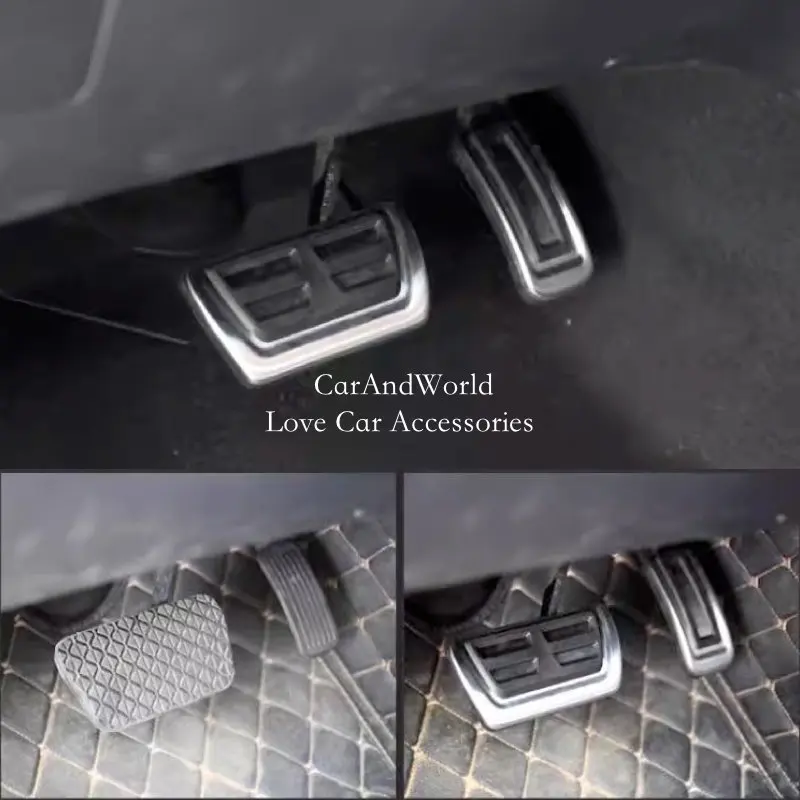 Автомобильные подставки для ног из алюминиевого сплава педали акселератора