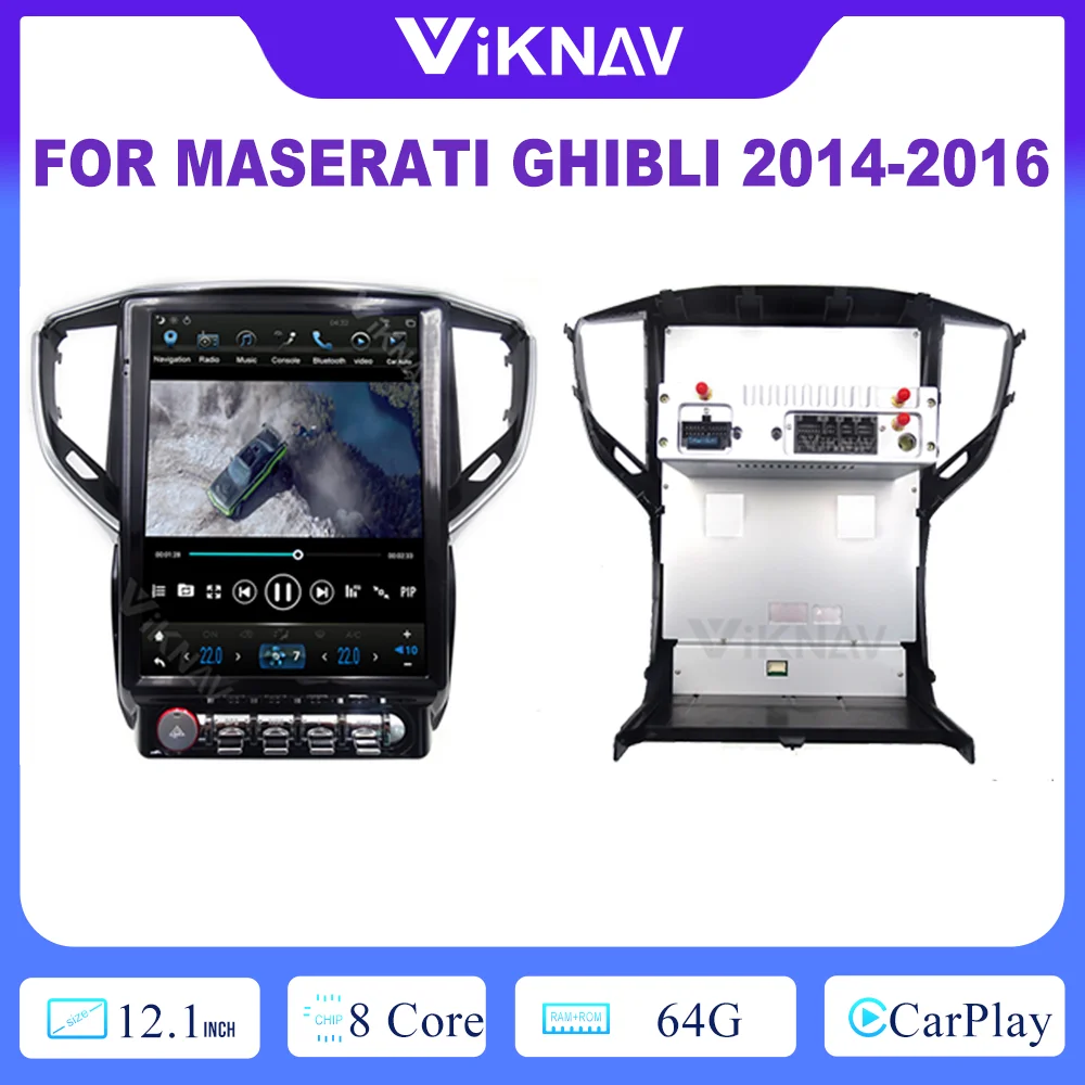 

Автомагнитола с GPS-Навигатором, DVD, мультимедийным плеером, 2014-2016, 12,1 дюйма, 64 ГБ, 1080P