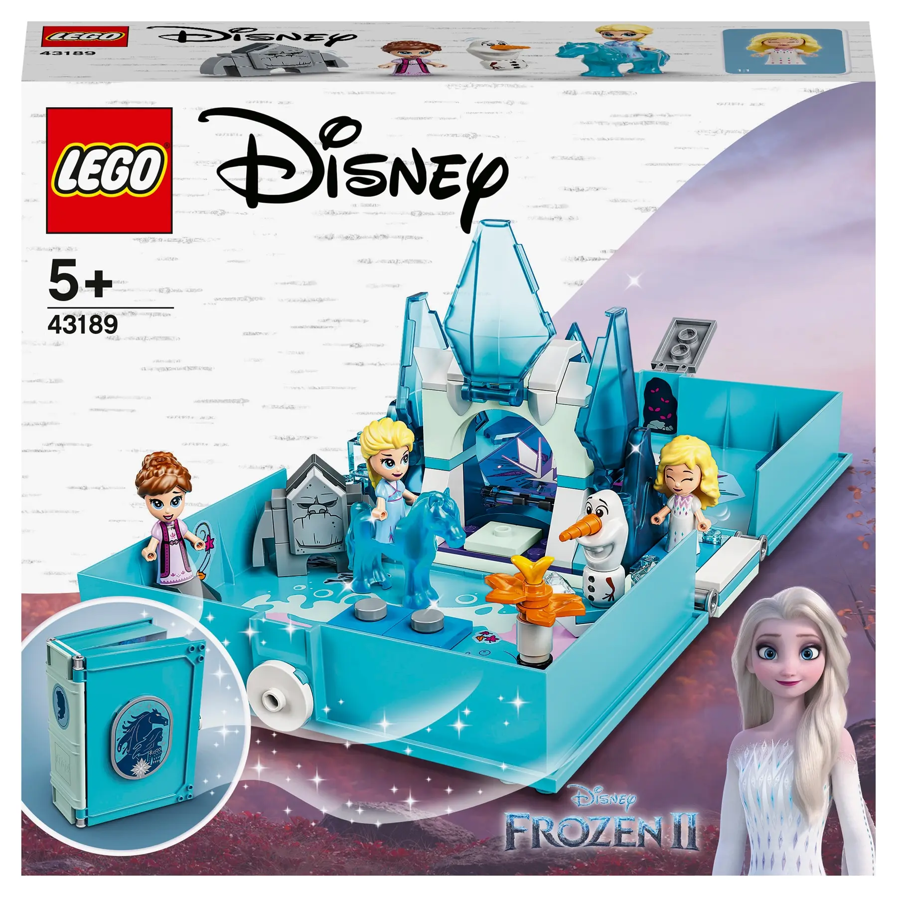 Конструктор LEGO Disney Frozen 43189 Книга сказочных приключений Эльзы и Нока