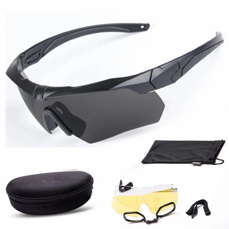 

Safety Glasses Military Bulletproof Glasses Outdoor Tactical Goggles Shooting Cs Riding Mountaineering Polarized Lenses