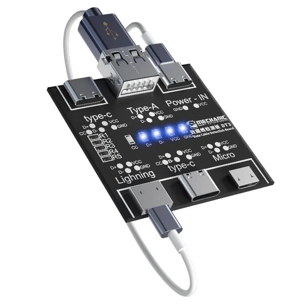 

MECHANIC DT3 Тестер USB-кабелей