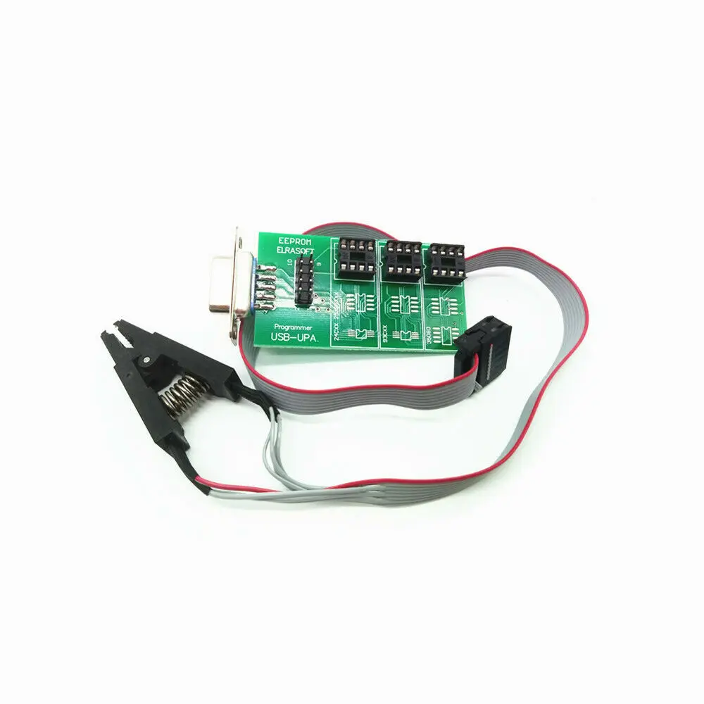 UPA USB v1.3 ECU чип тюнинг программатор плата Eeprom адаптер с SOP8 SOIC8 Клип для 24CXX и 25/95xxx 93CXX