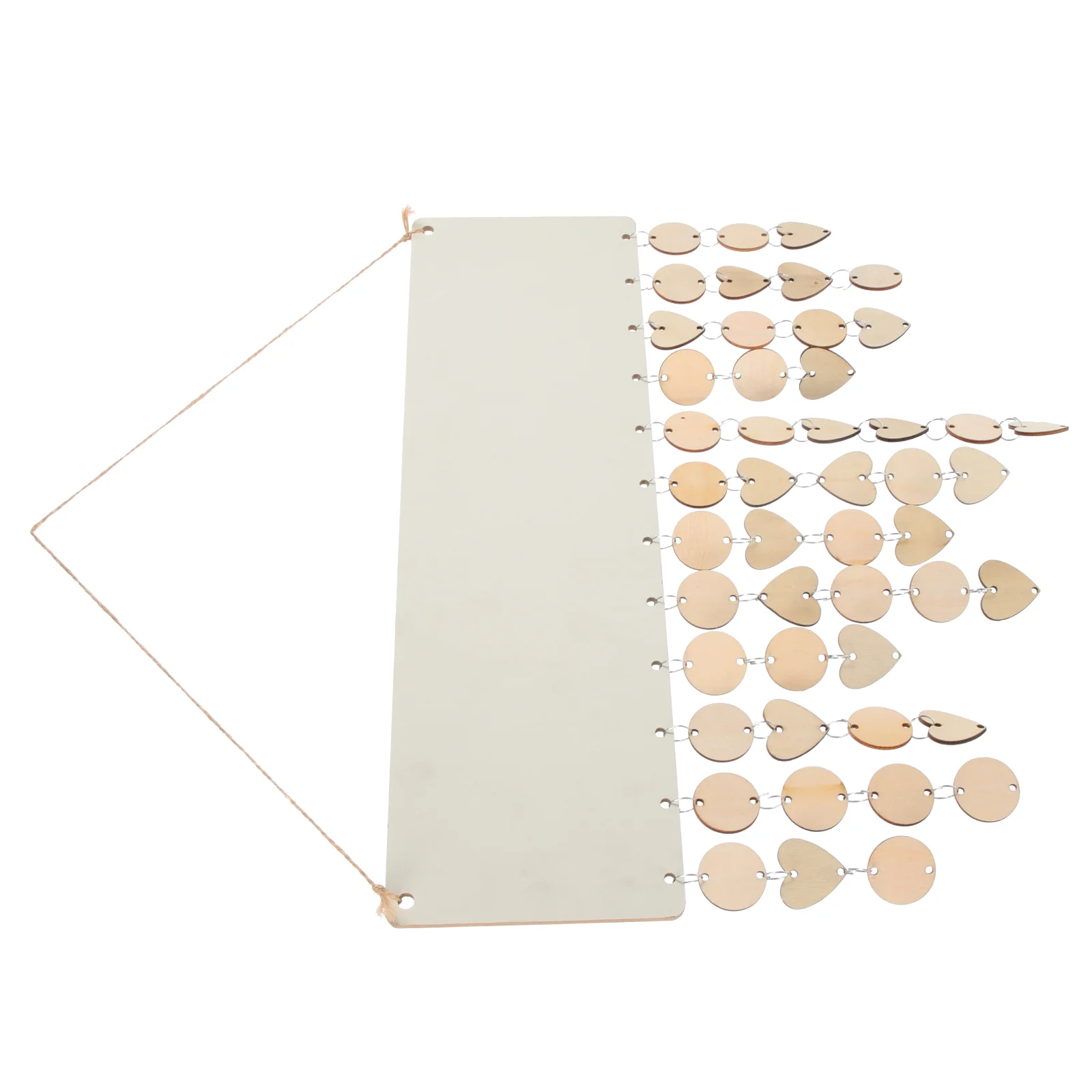 

Wooden Birthday Calendar, Blank Hanging Calendar for DIY Crafts Blanks