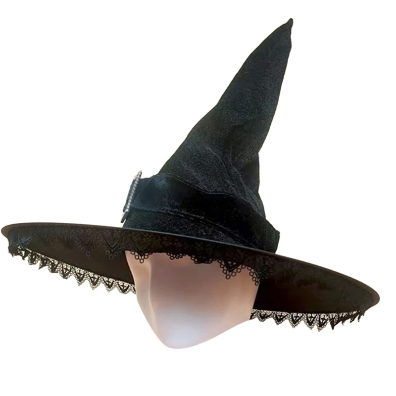

Halloween Party Witch Hats Party Wide Brim Pointed Hat Accessory