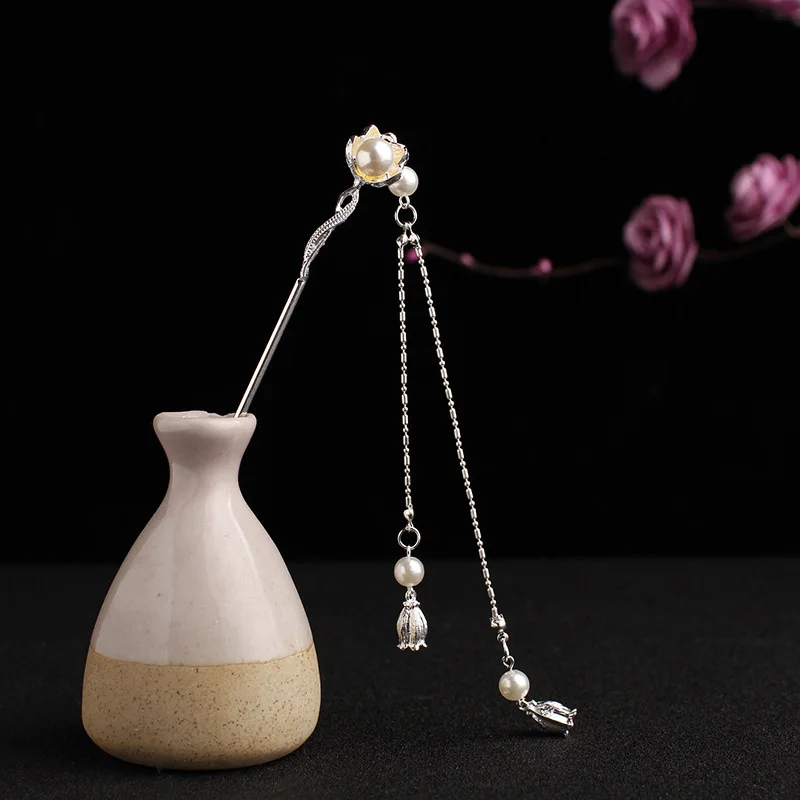 

Универсальная заколка Hanfu, простой головной убор, заколка для волос