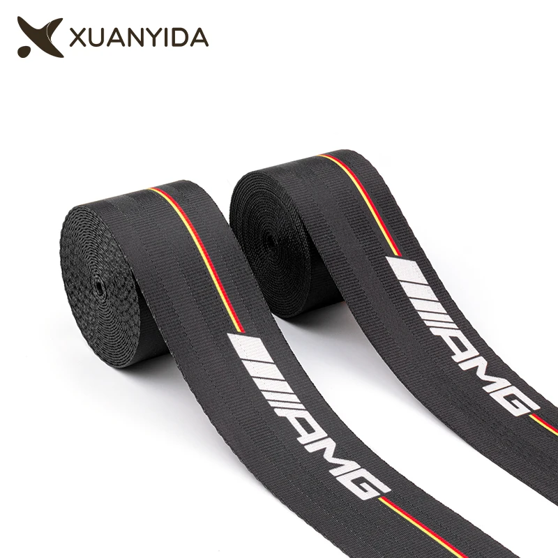 

Усиленный автомобильный ремень безопасности Xuanyida AMG, модифицированный ремень безопасности для гонок, стандарт 3C, аксессуары для салона авт...