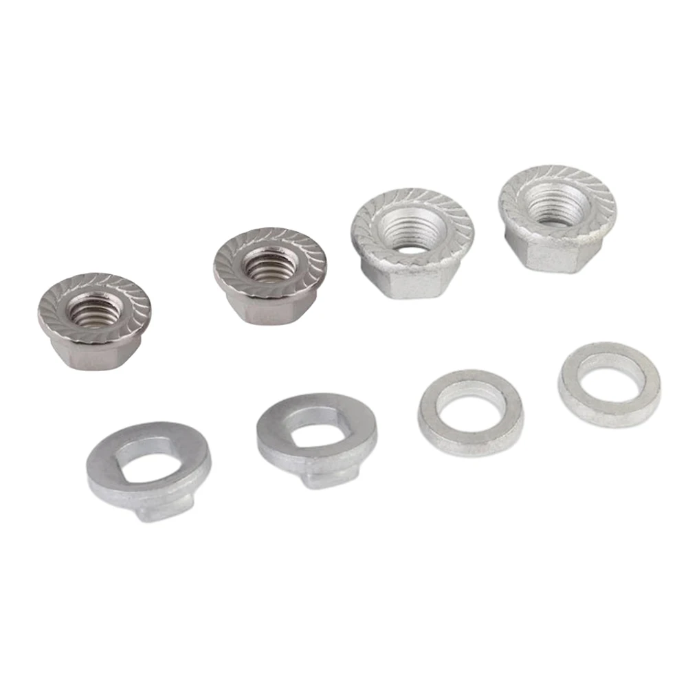 

12mm Steel E-Bike Hub Motor Nuts Safety Washer Front Or Rear Hub Motor Electric Bike Screw And Spacer Set For 250W-1000W Motors