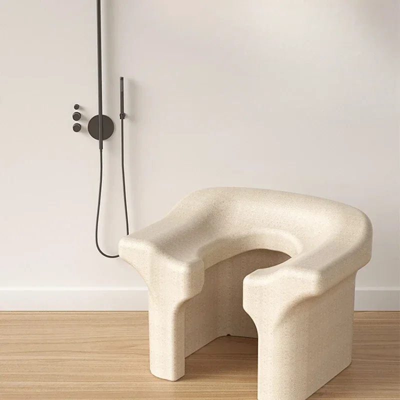 Small Portable Bathroom Chair Elderly Shower Vanity Medical Stool Tourist Outdoor Designer Plegable Home Furniture
