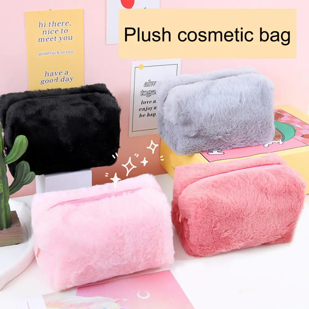 GLJ Neceser de maquillaje para mujer, bolsa de cosméticos portátil de  viaje, lavable, regalo para niñas, puede almacenar cosméticos, cuidado de  la