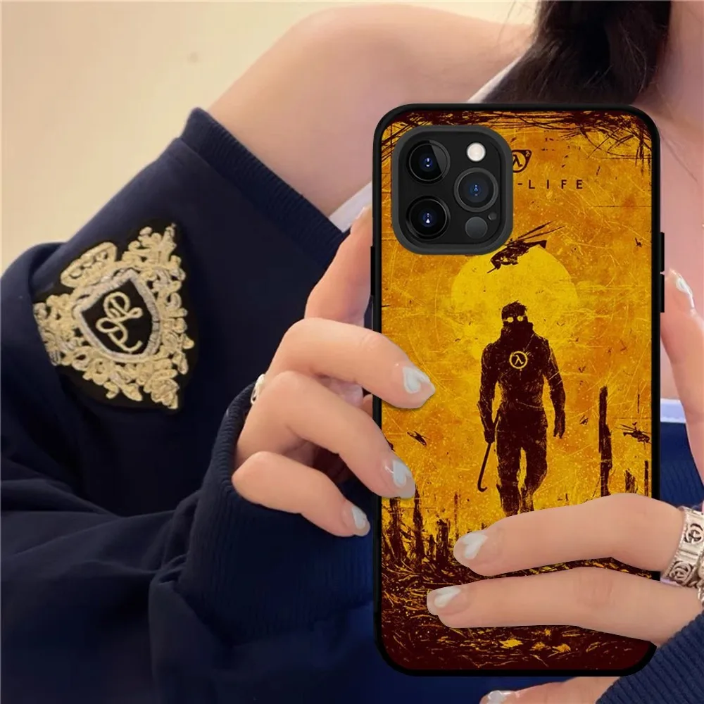 Чехол для телефона H-Half Life-e 2 iPhone 16 15 14 11 12 13 Mini Pro XS Max чехол 6 7 8 Plus X Funda Shell