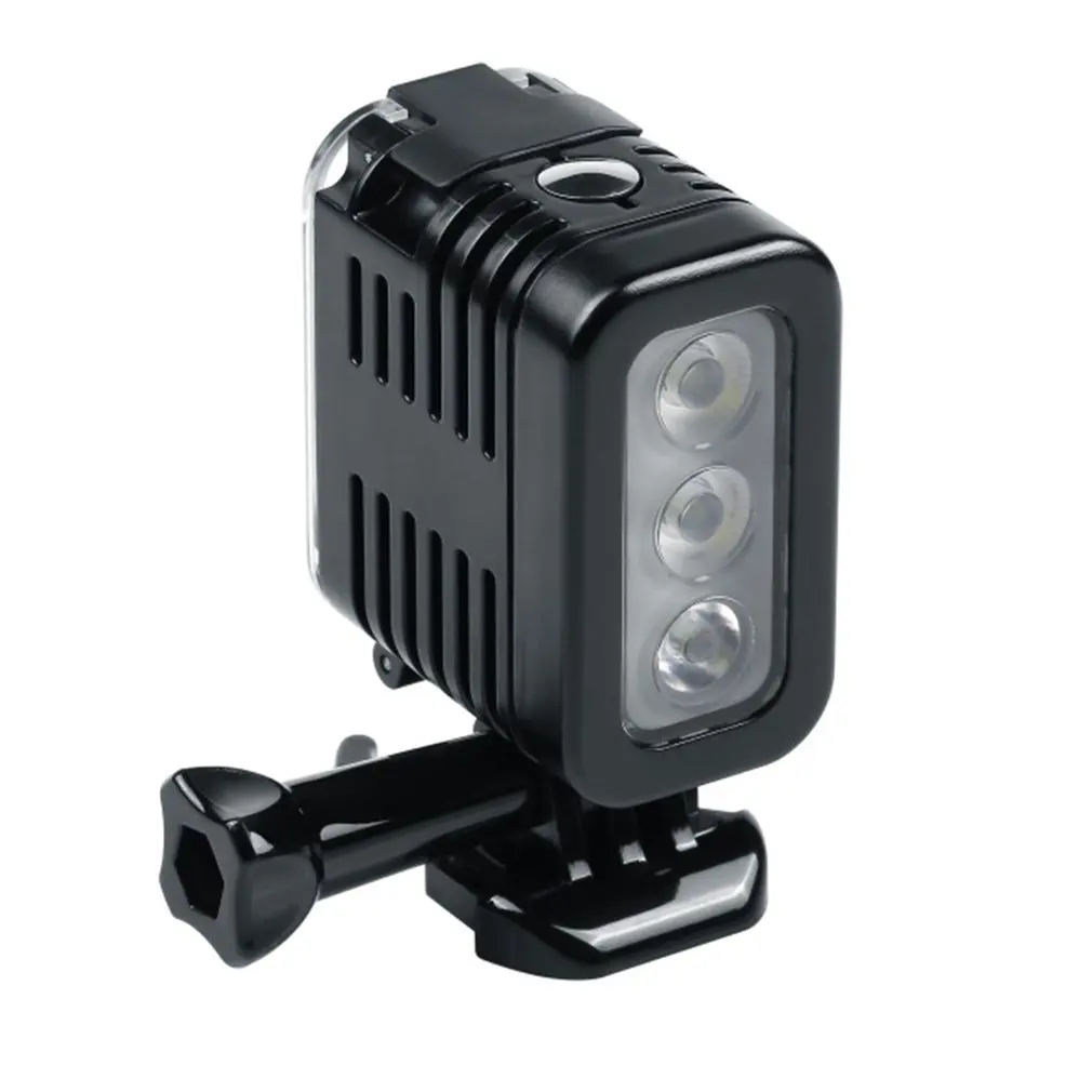 

2021 HOT 30 Meters Underwater Waterproof Diving LED LED Light Spot Lamp for GoPro Hero 5 4 3+ 3 Sport Cameras