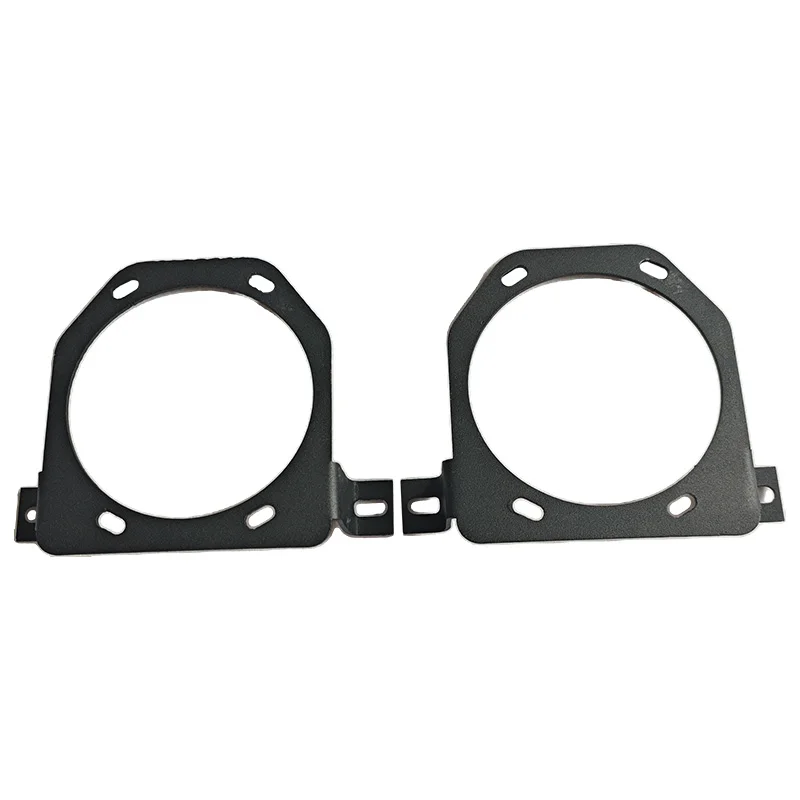 

Кронштейн передней противотуманной фары, подходит для jeep Wrangler JL, бампер на 10-летие, монтажная планка противотуманной фары, фиксированный базовый кронштейн