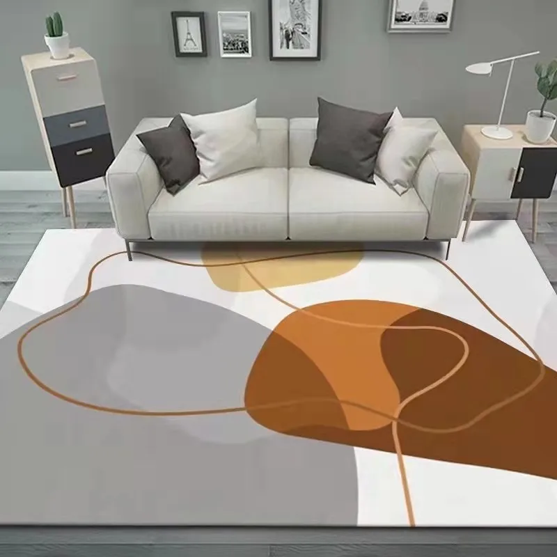 

Scandinavian Ins Living Room Carpet Decor Bed Room Area Rug Large Room Decoration Teenager Soft Rugs for Bedroom Alfombra Rugs