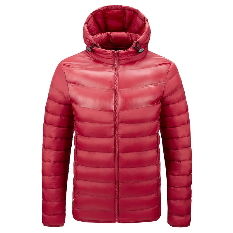 2022 Autumn and winter down jacket New lightweight cotton jacket Outdoor mountaineering coat Men's warm cotton jacket