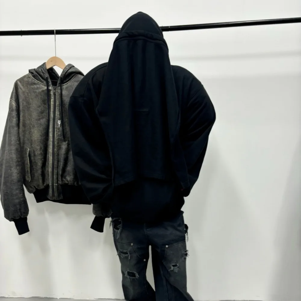 NIGO Мужская весенне-летняя дизайнерская футболка с огромными мягкими плечами и