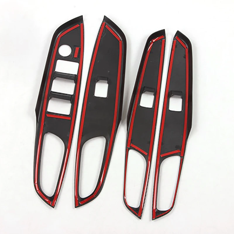 Для Toyota Vios 2019 2020 автомобильное углеродное волокно двери окна стекло