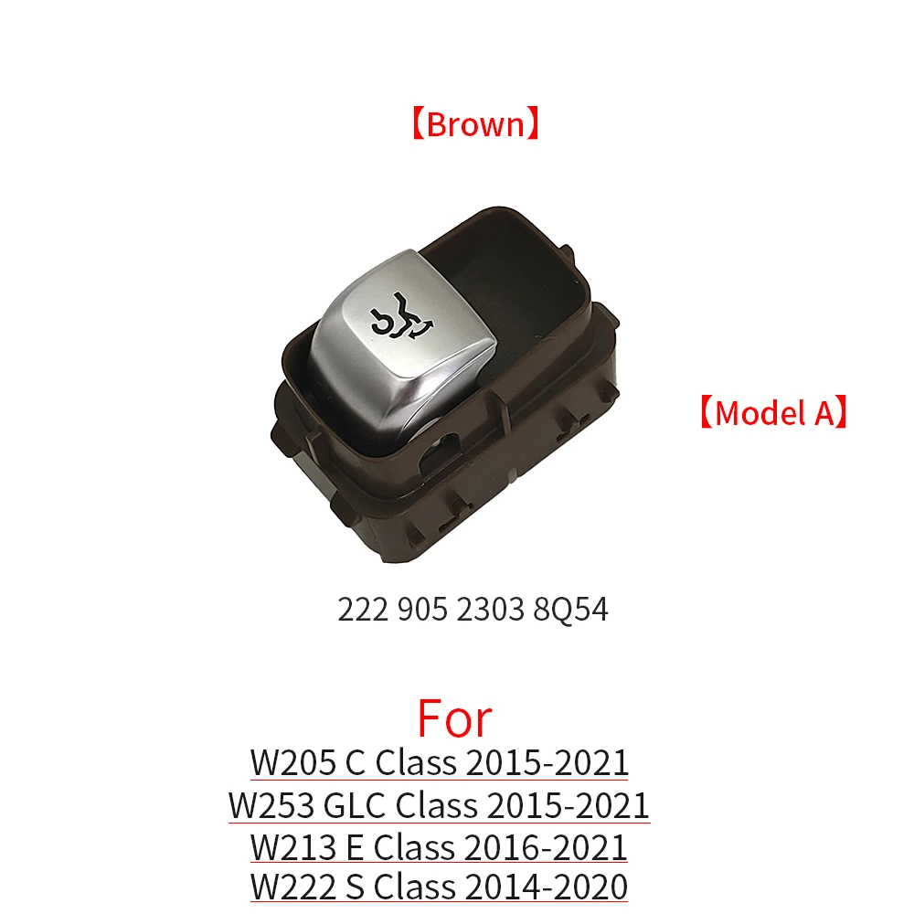 

Для Benz W205 W213 W222 W253 крышка кнопки разблокировки багажника автомобиля для Mercedes C E S GLC Class автомобильные аксессуары 2229051604