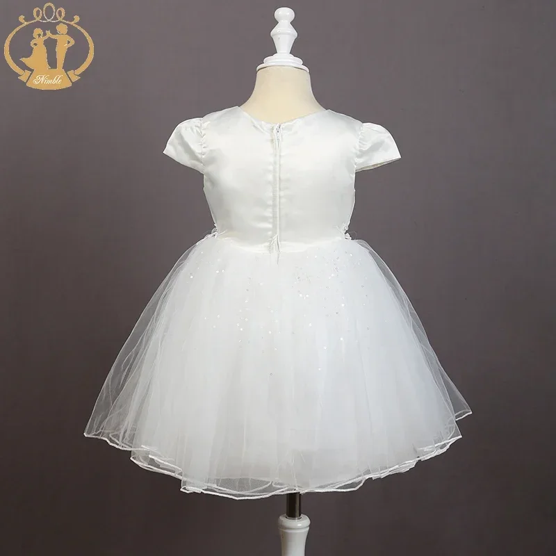 Одежда для девочек с цветами и блестками подружки невесты на свадьбу день