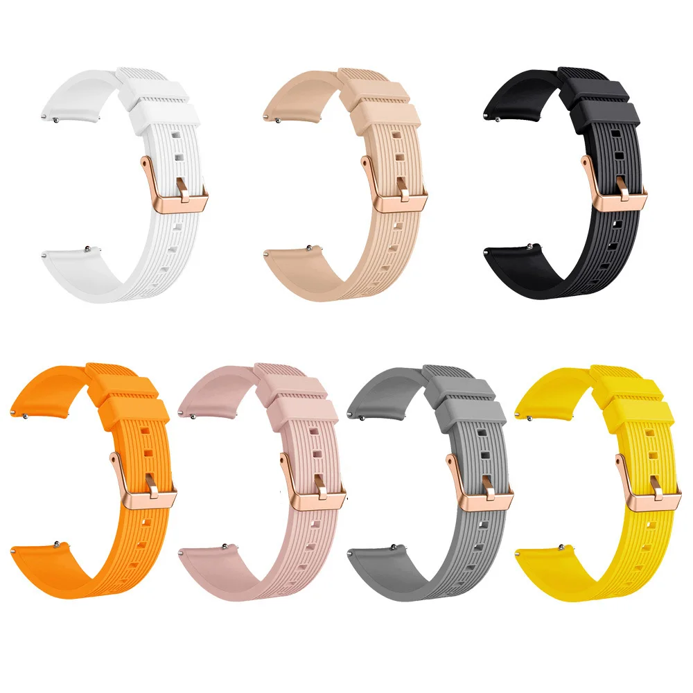 

Ремешок силиконовый для смарт-часов Amazfit GTS 4 2 MIni, браслет для Xiaomi Huami Amazfit GTS4 GTS2 GTS2E Bip S U 3 Pro