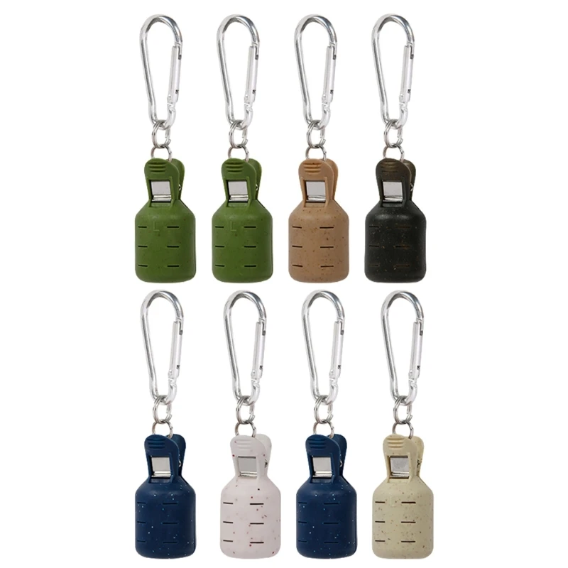 8 шт. защита для приманок кальмаров с карабином крышки крючков рыбалки и креветок