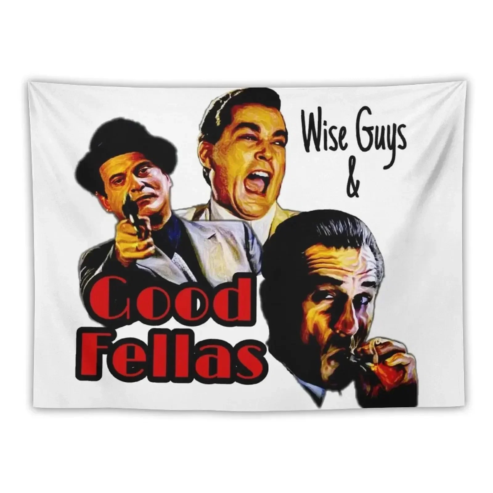 Goodfellas Wiseguys Gangster Mafia Mobster Американский фильм живопись гобелен украшение настенный