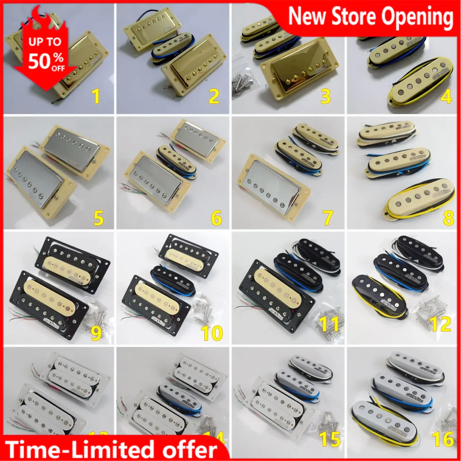 Звукосниматели Alnico 5 хамбакеры и звукосниматели с одной катушкой для запасных