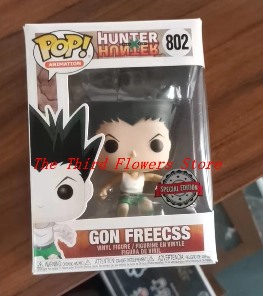 Телевизионный охотник Funko Pop Gon Freecss 802. # Хёнока 652 Виниловая фигурка коллекция HOT