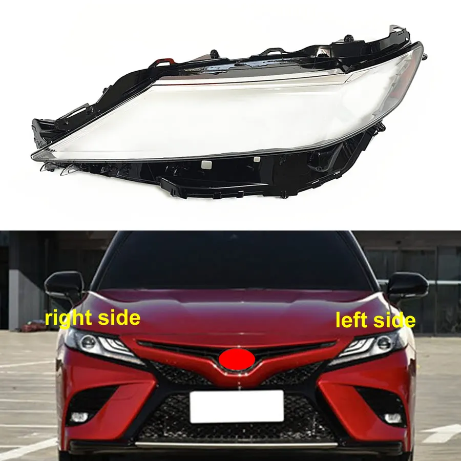 Made For Toyota Camry 2018 2019 Halogen Headlamp Cover Lampshade Lamp Headlight Shell Lens Plexiglass Replace Original Lampshade