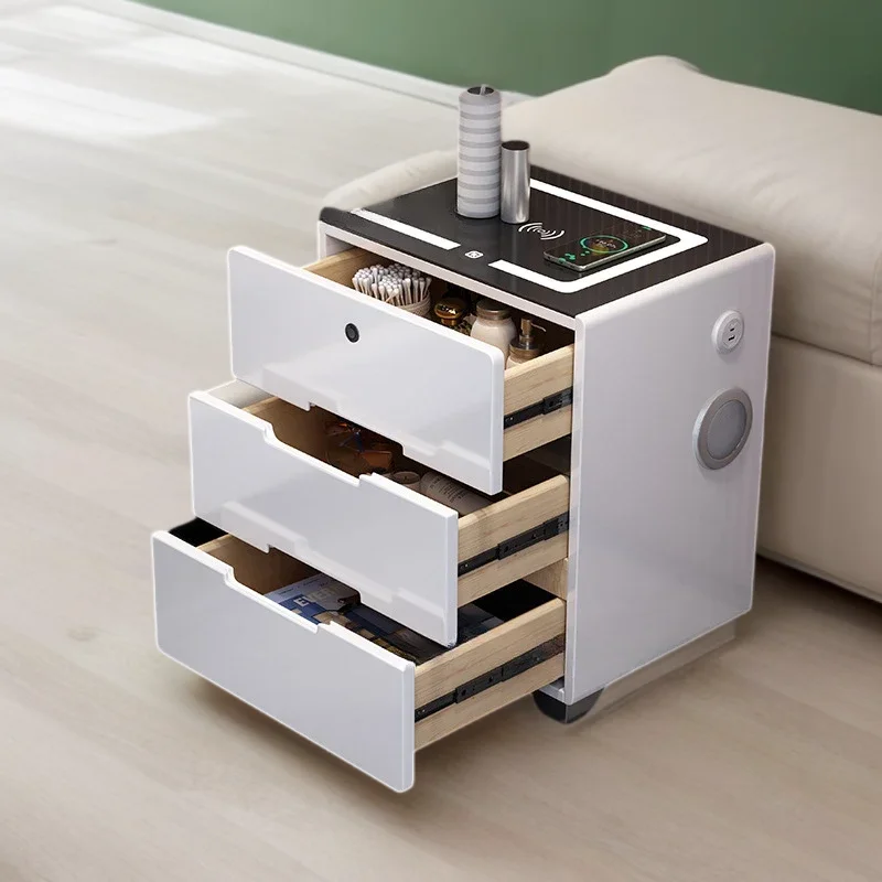 Тумбочки экономный прикроватный столик элегантные столы гладкая роскошная