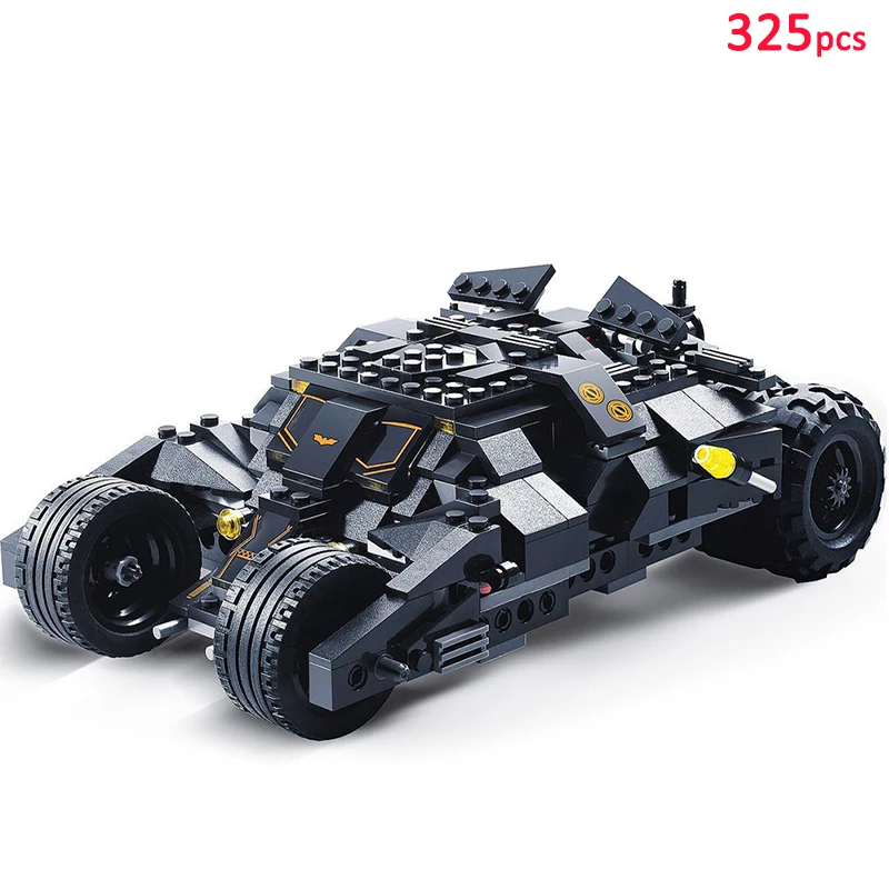 

Super Heros Car Models Technicial Batmobile Building Blocks Classic Movie Speed Racing Bricks Kids Toys For Children Boy Gifts