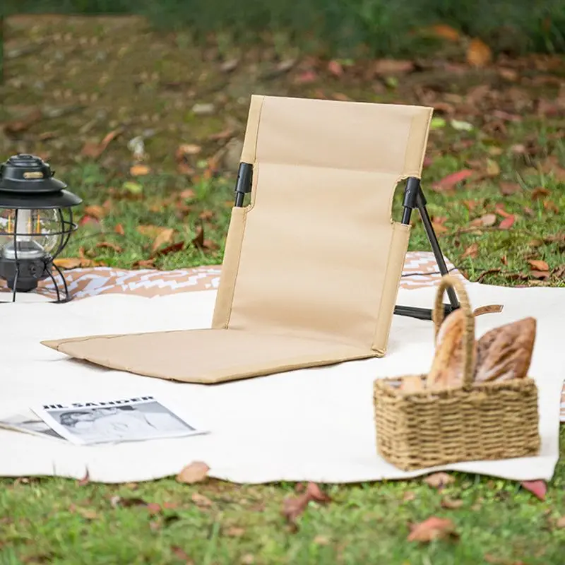 Lightweight Portable Camping Chair Stadium Seats Lazy Chairs Bleacher Seats Cushion For Beach