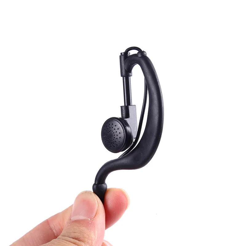 Walkie Talkie Two Pin M Plug K Plug Walkie Talkie Headset Earpiece with Mic PTT for Motorola Two Way Radio Walkie-talkie Earhook