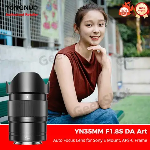 Объектив YONGNUO 35MM F1.8 DA Art для Sony