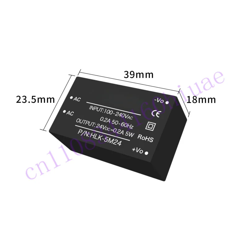 HLK-5M03 HLK-5M05 HLK-5M09 HLK-5M12 HLK-5M15 HLK-5M24 ACDC модуль питания 5 шт. (art.: 3920dcce2dd03) - 3920dcce2dd03