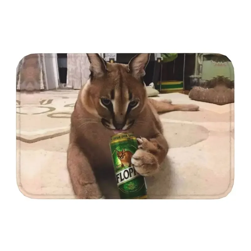 Большой Floppa Meme передняя дверь напольные входные коврики уличный забавный