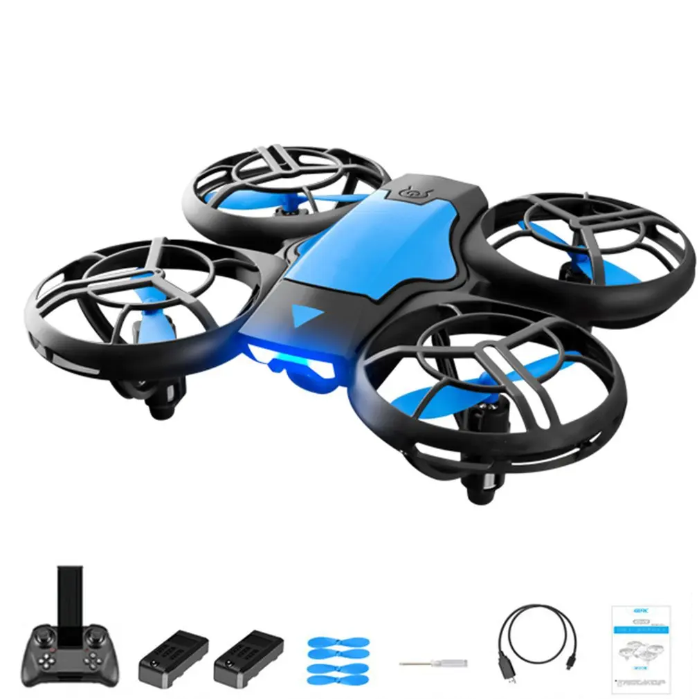 

V8 New Mini Drone 4K 1080P HD Camera WiFi Fpv Air Pressure Height Maintain Foldable Quadcopter RC Dron Toy Gift