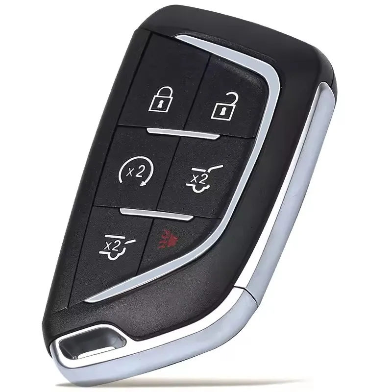Фото Умный автомобильный ключ-пульт KEYECU для Cadillac CT4 CT5 Escalade 2020-2024, 433 МГц, FCC ID: YG0G20TB1, 6 кнопок, чип ID49 №2