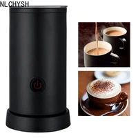 milk frother automatic milk frother large capacity automatic foam maker for hot cold milk foam stainless steel coffee frot