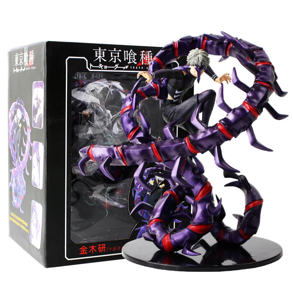 

Action Figure Tokyo Ghoul Figurine Toy Kaneki Ken PVC Anime Model Tokyo Ghoul Figuras Model Collections Dark Jin Muyan Doll Toys
