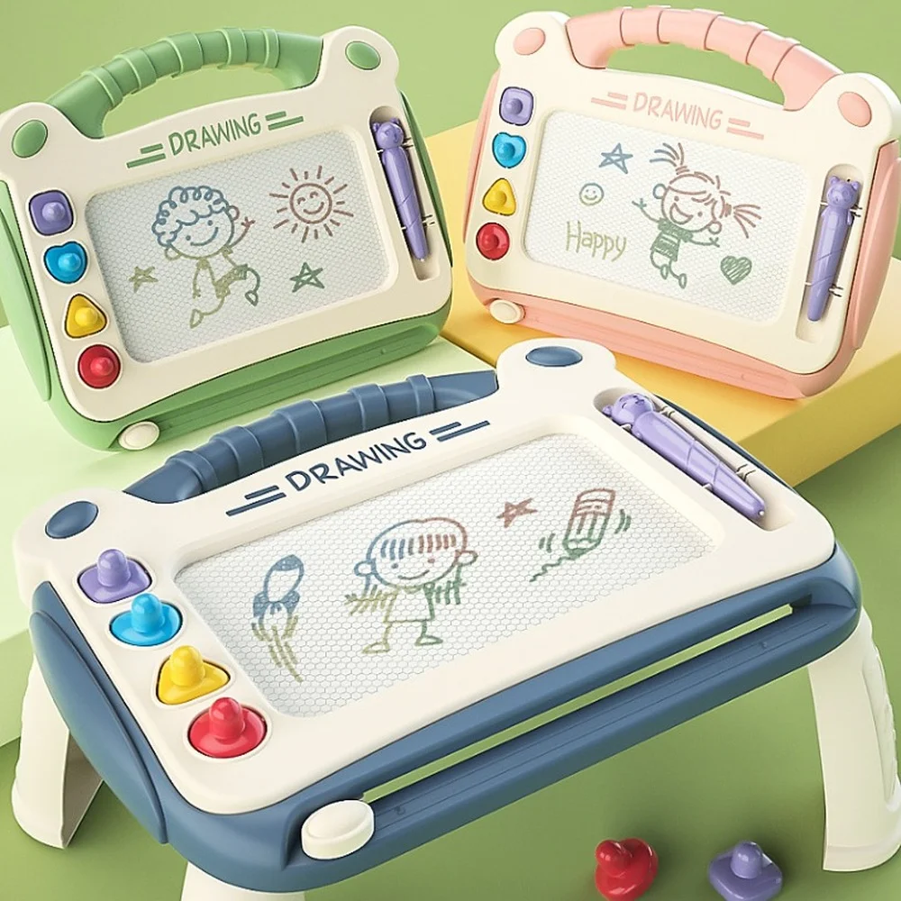 

Children's Magnetic Drawing Board Baby Writing And Drawing Color Graffiti Board Art Educational Toys Birthday Gift For Kids