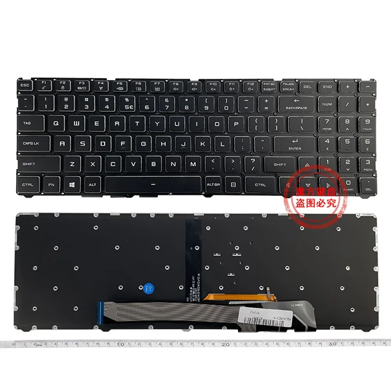 

New Laptop US Keyboard for MECHREVO Z3 PRO Z2 Z3 AIR Z2 Air-s 7-760 T5V English Keyboard Backlight