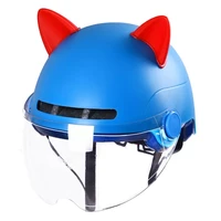 lovely ears stickers decoration for helmet motorcycle bicycle scooter helmet decoration accessories d7ya